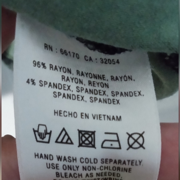 Anthropologie Forest Green Patterned Blouse - Picture 3 of 4